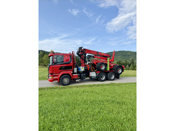 Lesovůz, Auto s hydraulickou rukou pro dopravu dřeva SCANIA R580: obrázek 2