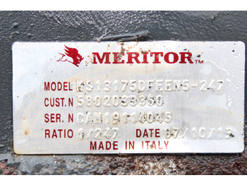 Zadní náprava pro Nákladní auto AXA SPATE IVECO S-WAY MS1317 5802033350: obrázek 2