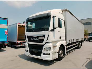 Plachtový nákladní auto MAN TGX 26.360