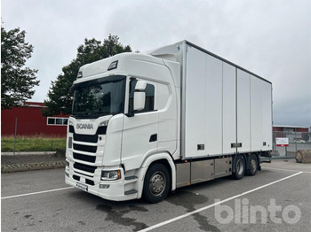 Skříňový nákladní auto SCANIA S 450