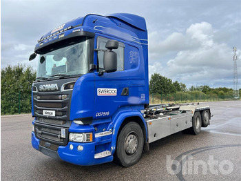 Hákový nosič kontejnerů SCANIA R 520