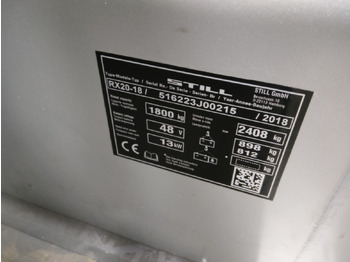 Elektrický vysokozdvižný vozík Still RX20-18: obrázek 5