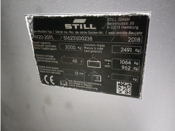 Elektrický vysokozdvižný vozík Still RX20-20PL: obrázek 5