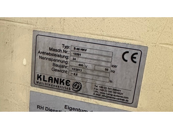 Nástroj/ Vybavení Klanke S-45 HKV Karton Plastic Press: obrázek 4