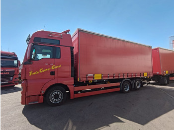 Kontejnérový podvozek/ Výměnná nástavba MAN TGX 26.510 6x2-4 LL*WB*Krone AZ18 + Krone WP7.3: obrázek 2