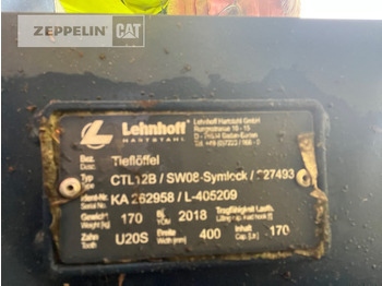 Lžíce na bagr pro Stavební technika Lehnhoff Tieflöffel: obrázek 2