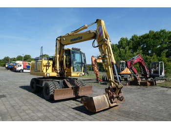 Kolesové rýpadlo KOMATSU PW140