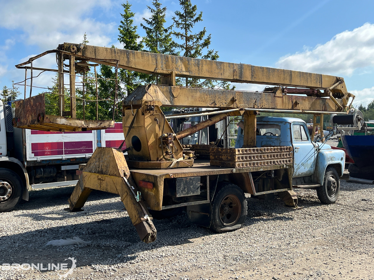 1986 GAZ 53 VS 1801 - Korvtõstuk - Autoplošina: obrázek 3 1986 GAZ 53 VS 1801 - Korvtõstuk - Autoplošina: obrázek 3