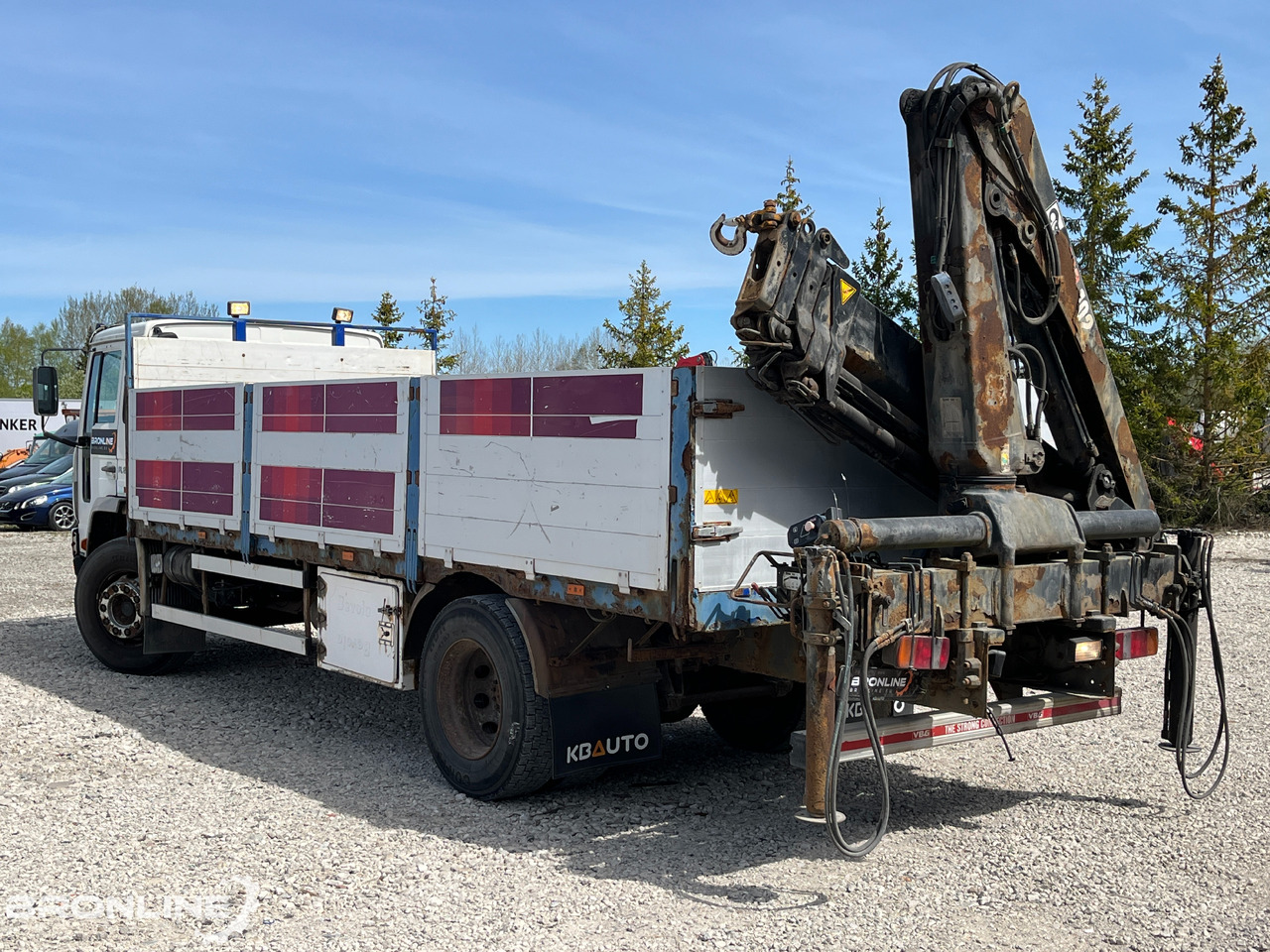 2000 Volvo FL220 4x2 + Hiab 102-4 - Nákladní automobil valníkový/ Plošinový, Auto s hydraulickou rukou: obrázek 4 2000 Volvo FL220 4x2 + Hiab 102-4 - Nákladní automobil valníkový/ Plošinový, Auto s hydraulickou rukou: obrázek 4