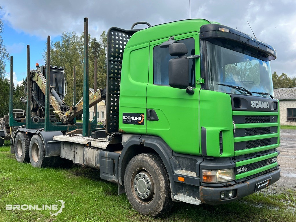 2001 Scania R144 6x4 Loglift + 1997 Närko TP3-RT-280 - Lesovůz: obrázek 2 2001 Scania R144 6x4 Loglift + 1997 Närko TP3-RT-280 - Lesovůz: obrázek 2