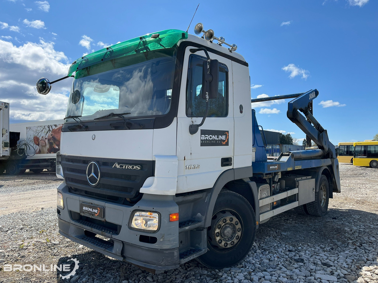 2004 Mercedes-Benz Actros 1832 Skip Loader Joab - Ramenový nosič kontajnerov: obrázek 1 2004 Mercedes-Benz Actros 1832 Skip Loader Joab - Ramenový nosič kontajnerov: obrázek 1