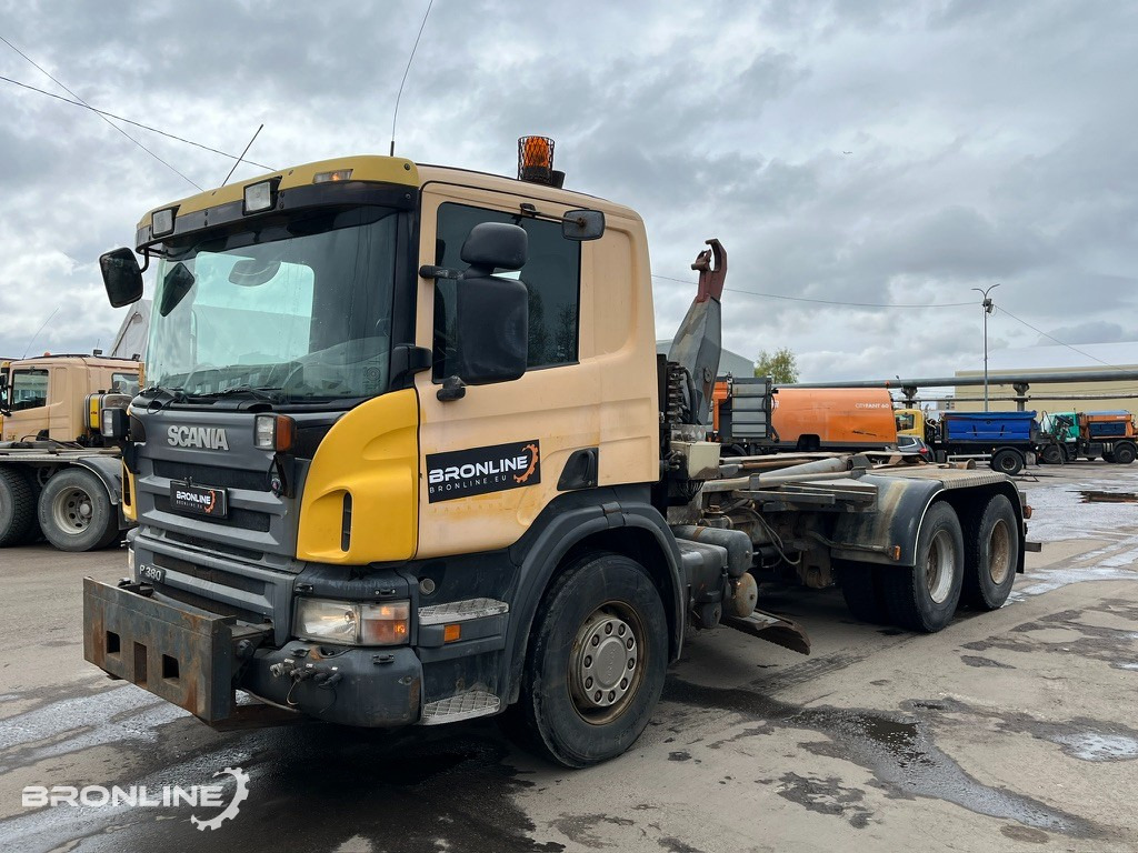 2006 SCANIA P 380 6X2 Hooklift - Hákový nosič kontejnerů: obrázek 1 2006 SCANIA P 380 6X2 Hooklift - Hákový nosič kontejnerů: obrázek 1