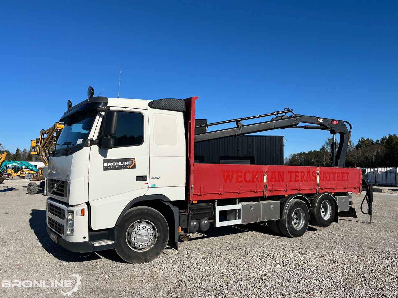 2006 Volvo FH 440 6x2 Flatbed + Crane - Nákladní automobil valníkový/ Plošinový, Auto s hydraulickou rukou: obrázek 4 2006 Volvo FH 440 6x2 Flatbed + Crane - Nákladní automobil valníkový/ Plošinový, Auto s hydraulickou rukou: obrázek 4