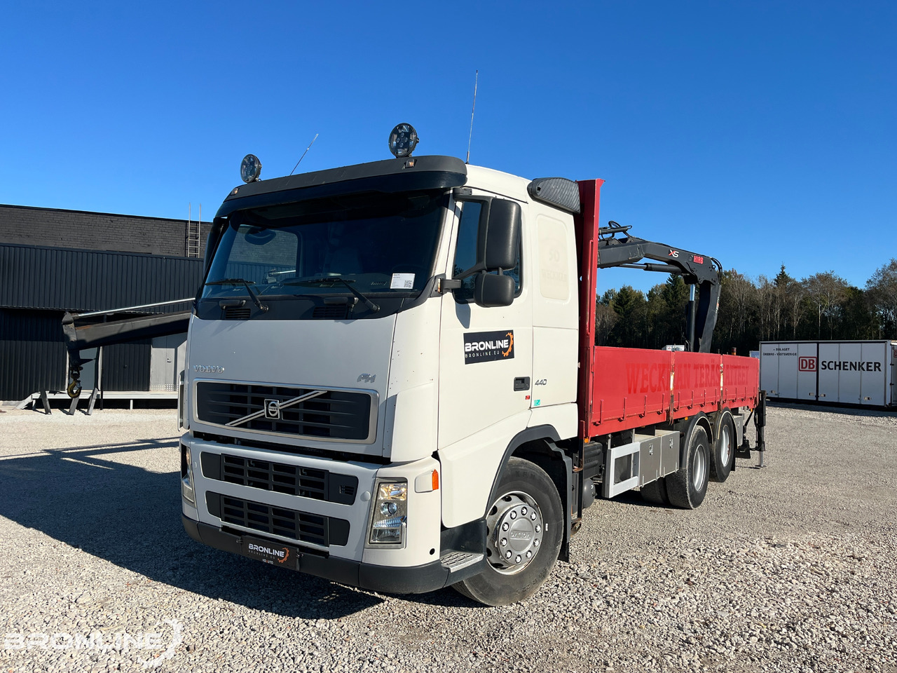 2006 Volvo FH 440 6x2 Flatbed + Crane - Nákladní automobil valníkový/ Plošinový, Auto s hydraulickou rukou: obrázek 3 2006 Volvo FH 440 6x2 Flatbed + Crane - Nákladní automobil valníkový/ Plošinový, Auto s hydraulickou rukou: obrázek 3