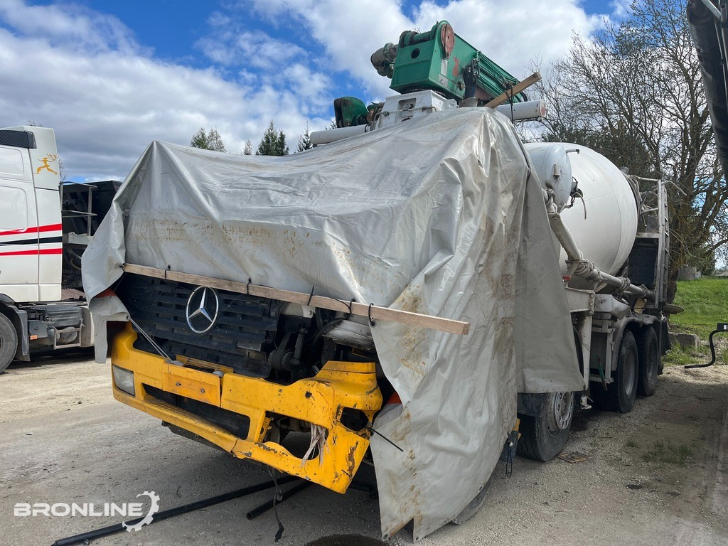 2003 MERCEDES-BENZ ACTROS 3240B 8X4/4 Mixer - Jiná technika: obrázek 3 2003 MERCEDES-BENZ ACTROS 3240B 8X4/4 Mixer - Jiná technika: obrázek 3