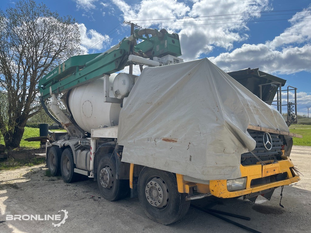2003 MERCEDES-BENZ ACTROS 3240B 8X4/4 Mixer - Jiná technika: obrázek 1 2003 MERCEDES-BENZ ACTROS 3240B 8X4/4 Mixer - Jiná technika: obrázek 1