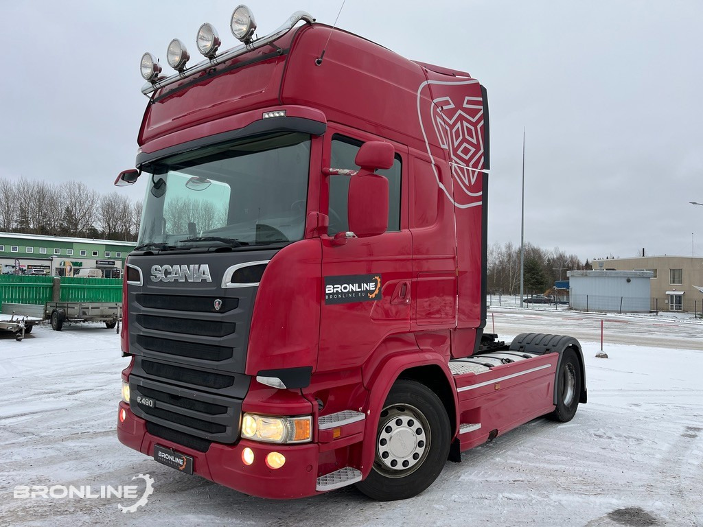 2014 Scania R490 4x2 Tractor unit - Tahač: obrázek 1 2014 Scania R490 4x2 Tractor unit - Tahač: obrázek 1