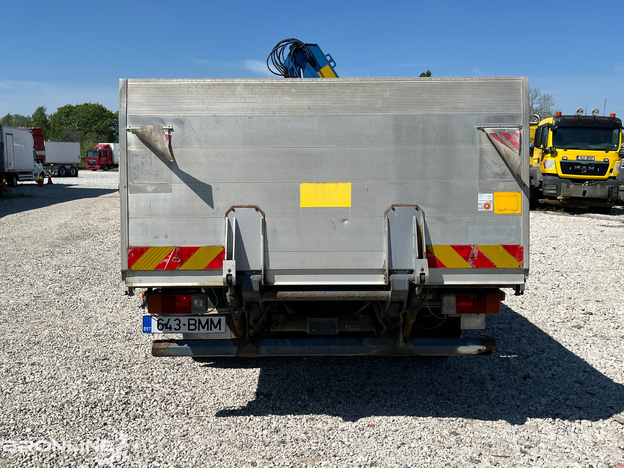 VOLVO FL611 + Palfinger PK 8200 - Nákladní automobil valníkový/ Plošinový, Auto s hydraulickou rukou: obrázek 4 VOLVO FL611 + Palfinger PK 8200 - Nákladní automobil valníkový/ Plošinový, Auto s hydraulickou rukou: obrázek 4