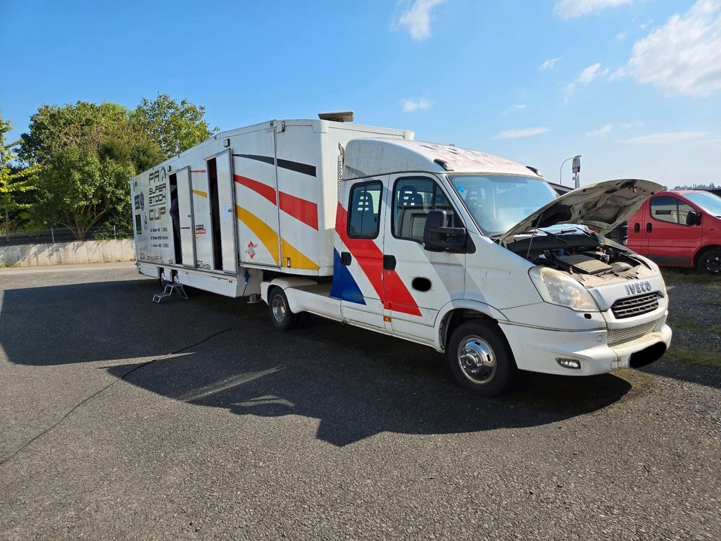Návěs na přepravu automobilů Iveco Daily 50C21 Motorrad Rennsport Standheizun: obrázek 1
