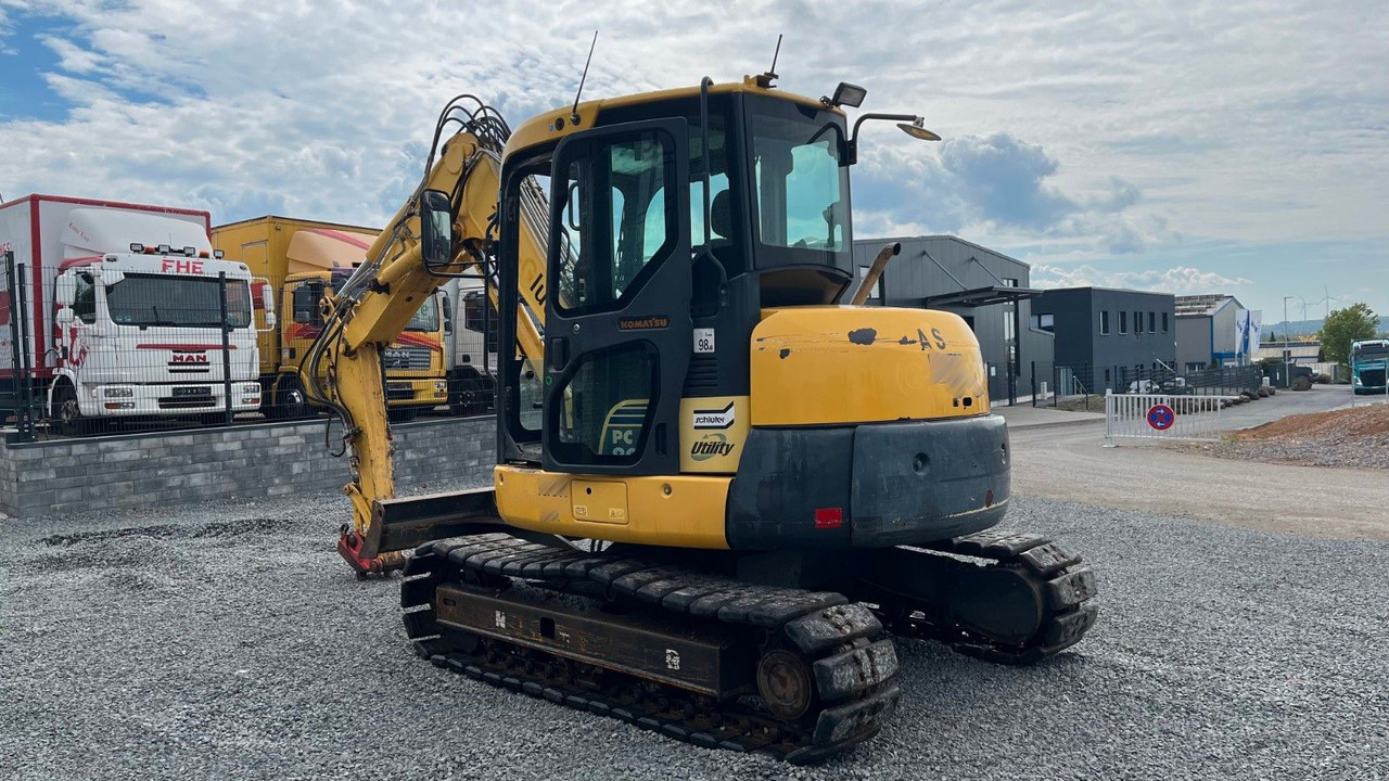 Komatsu PC80MR-3 PC80 Minibagger Verstellausleger - Mini rýpadlo: obrázek 4 Komatsu PC80MR-3 PC80 Minibagger Verstellausleger - Mini rýpadlo: obrázek 4