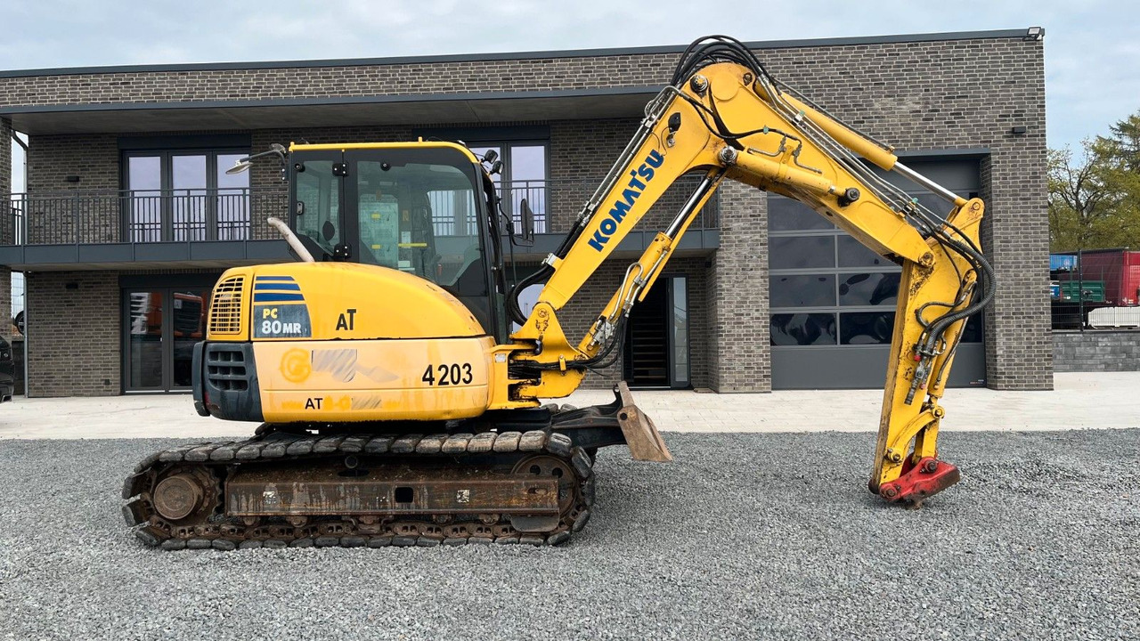 Komatsu PC80MR-3 PC80 Minibagger Verstellausleger - Mini rýpadlo: obrázek 1 Komatsu PC80MR-3 PC80 Minibagger Verstellausleger - Mini rýpadlo: obrázek 1