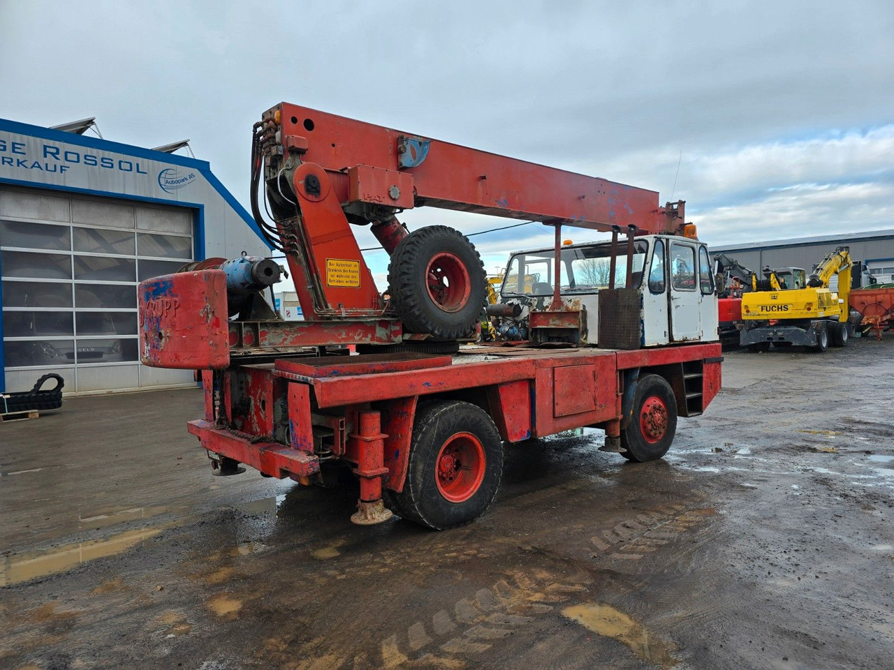 Krupp Kranbau WHV 15 GMT Kran Mobilkran - Auto s hydraulickou rukou: obrázek 4 Krupp Kranbau WHV 15 GMT Kran Mobilkran - Auto s hydraulickou rukou: obrázek 4