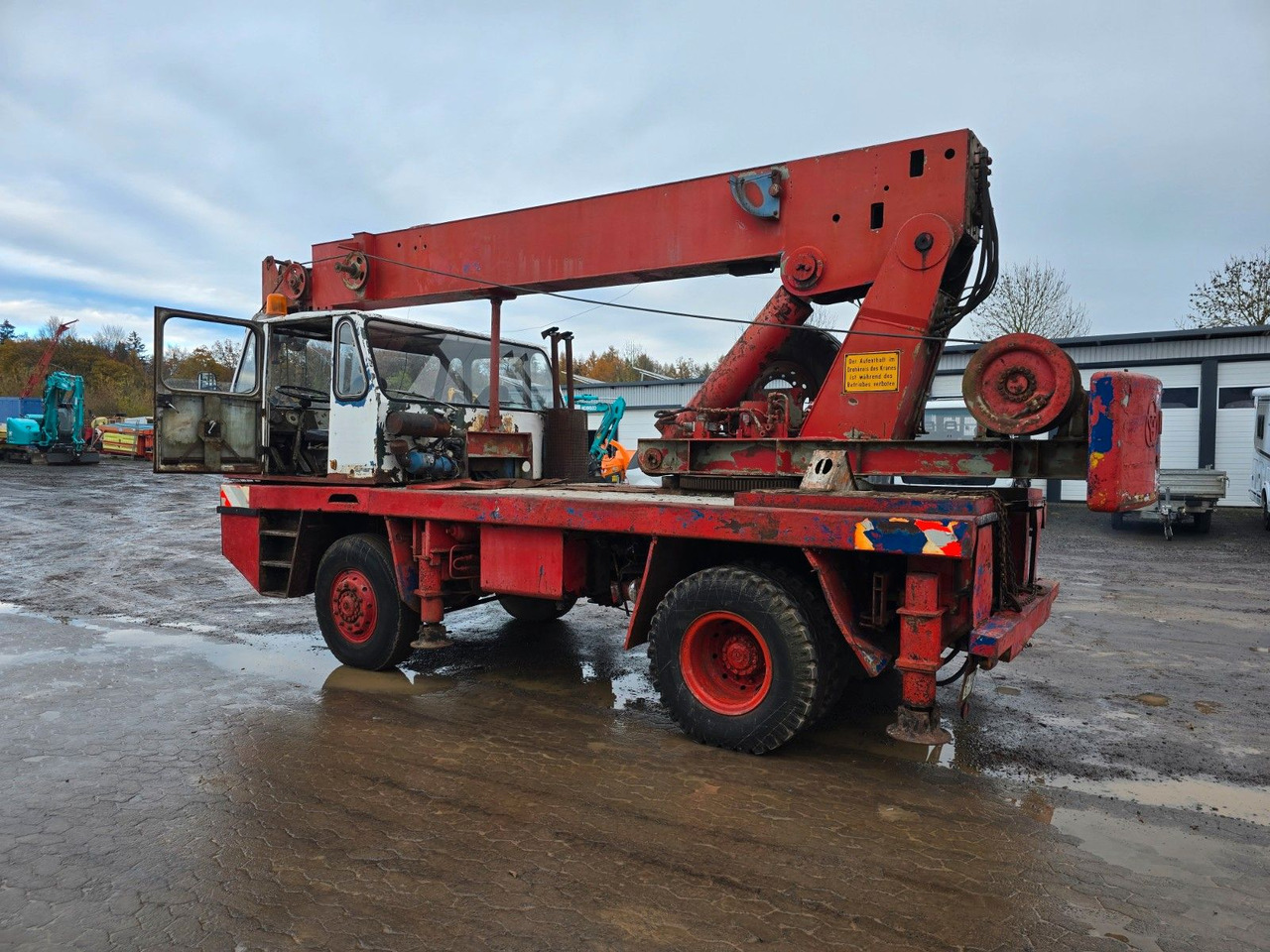 Krupp Kranbau WHV 15 GMT Kran Mobilkran - Auto s hydraulickou rukou: obrázek 2 Krupp Kranbau WHV 15 GMT Kran Mobilkran - Auto s hydraulickou rukou: obrázek 2