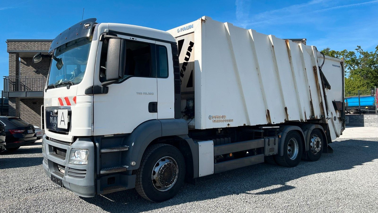 MAN TGS 26.320 6x2 Müllwagen Variopress Faun - Vůz na odvoz odpadků: obrázek 2 MAN TGS 26.320 6x2 Müllwagen Variopress Faun - Vůz na odvoz odpadků: obrázek 2