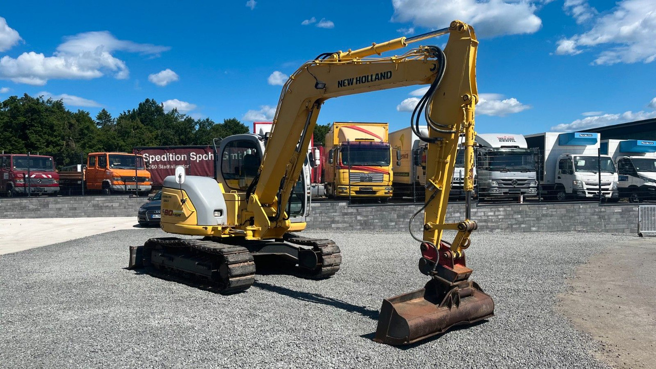 New Holland Kobelco E 80 MSR Minibagger SW 8300 Kg - Mini rýpadlo: obrázek 3 New Holland Kobelco E 80 MSR Minibagger SW 8300 Kg - Mini rýpadlo: obrázek 3