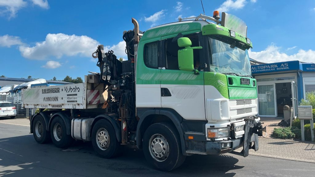 Scania 164G 580 V8 Kran Hiab 280 Retarder Sattel - Tahač: obrázek 1 Scania 164G 580 V8 Kran Hiab 280 Retarder Sattel - Tahač: obrázek 1