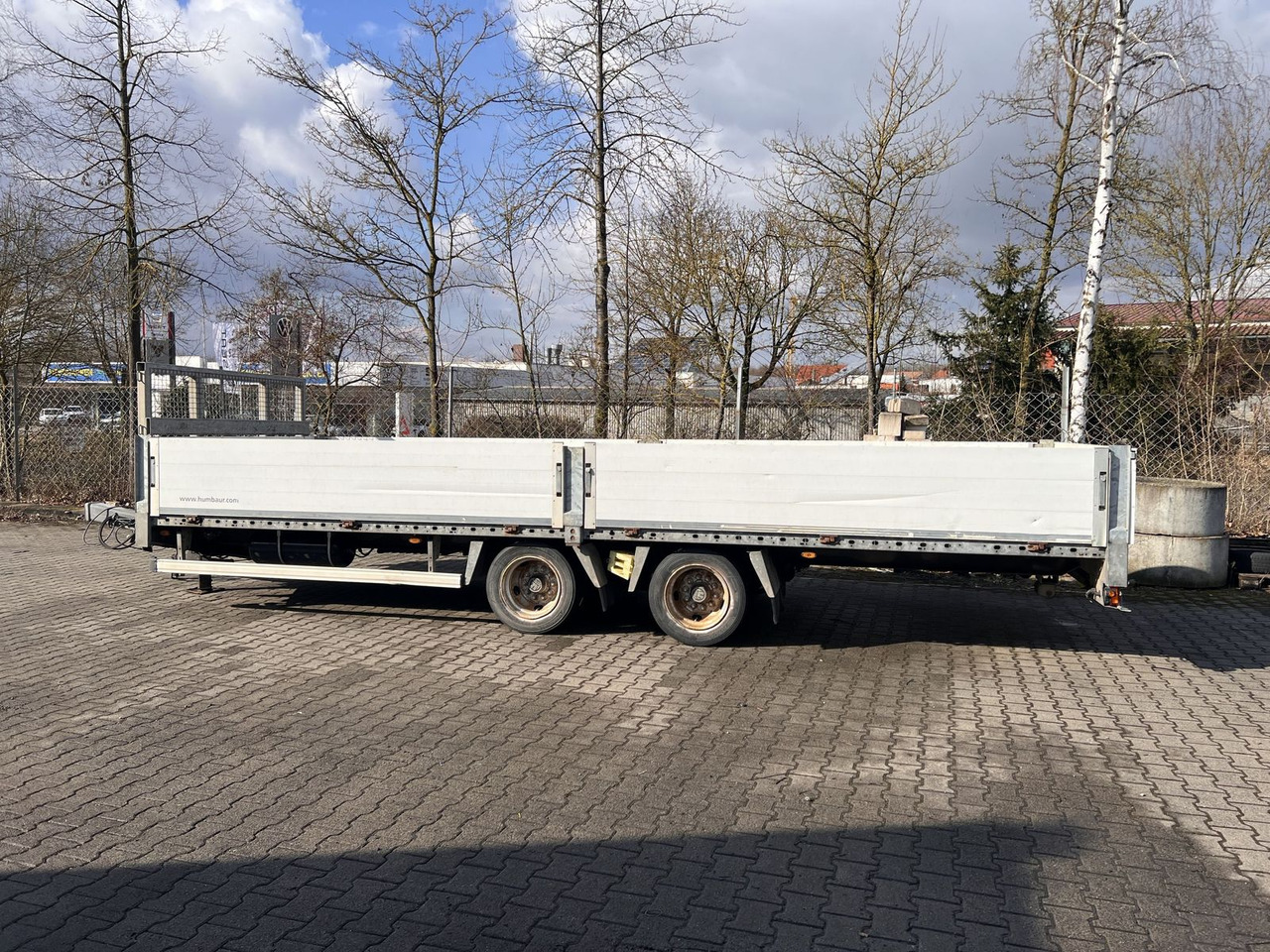 Humbaur 14,4 t Tandem- Pritschenanhänger- Tieflader - Podvalníkový přívěs: obrázek 4 Humbaur 14,4 t Tandem- Pritschenanhänger- Tieflader - Podvalníkový přívěs: obrázek 4