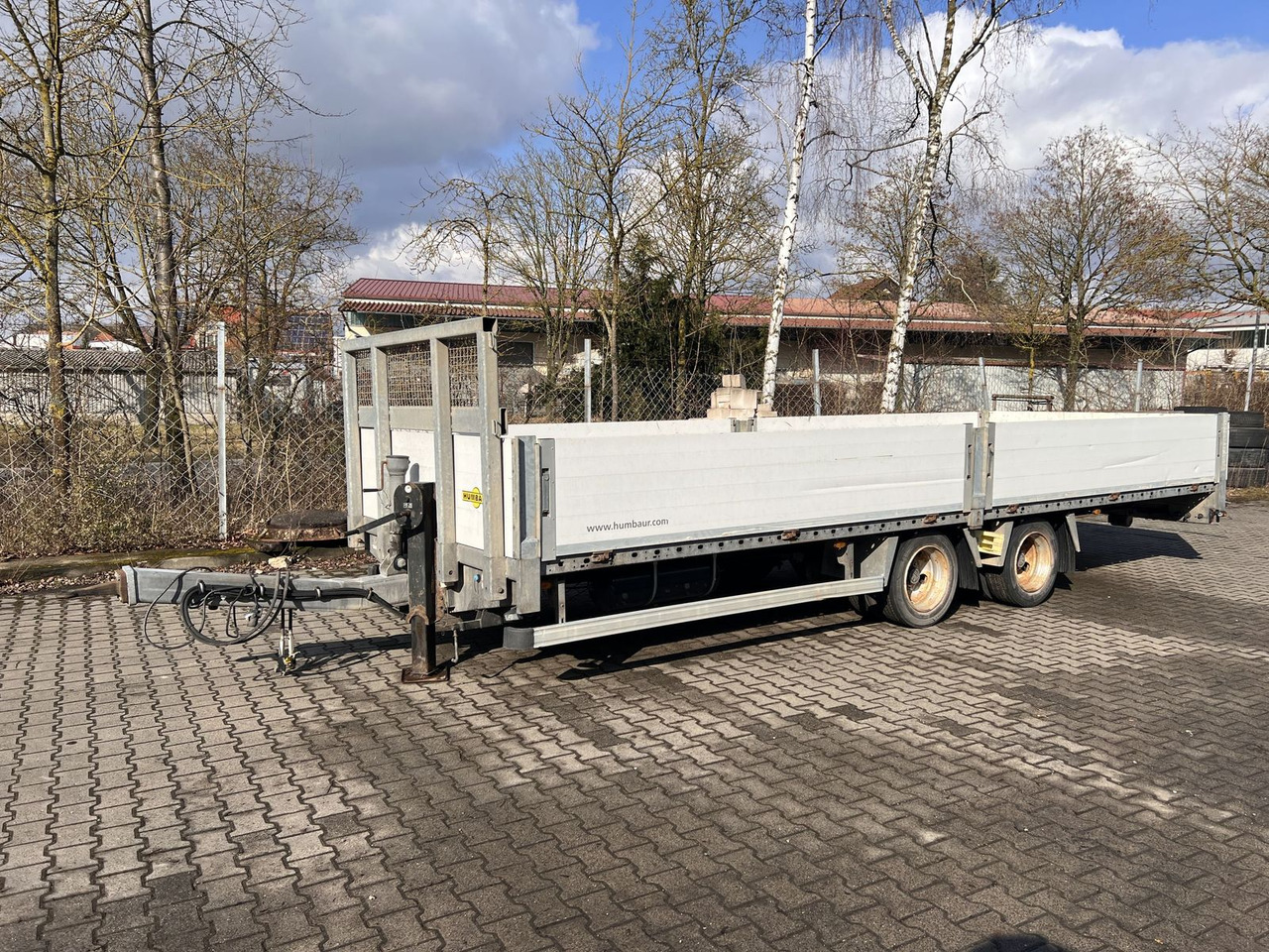 Humbaur 14,4 t Tandem- Pritschenanhänger- Tieflader - Podvalníkový přívěs: obrázek 2 Humbaur 14,4 t Tandem- Pritschenanhänger- Tieflader - Podvalníkový přívěs: obrázek 2