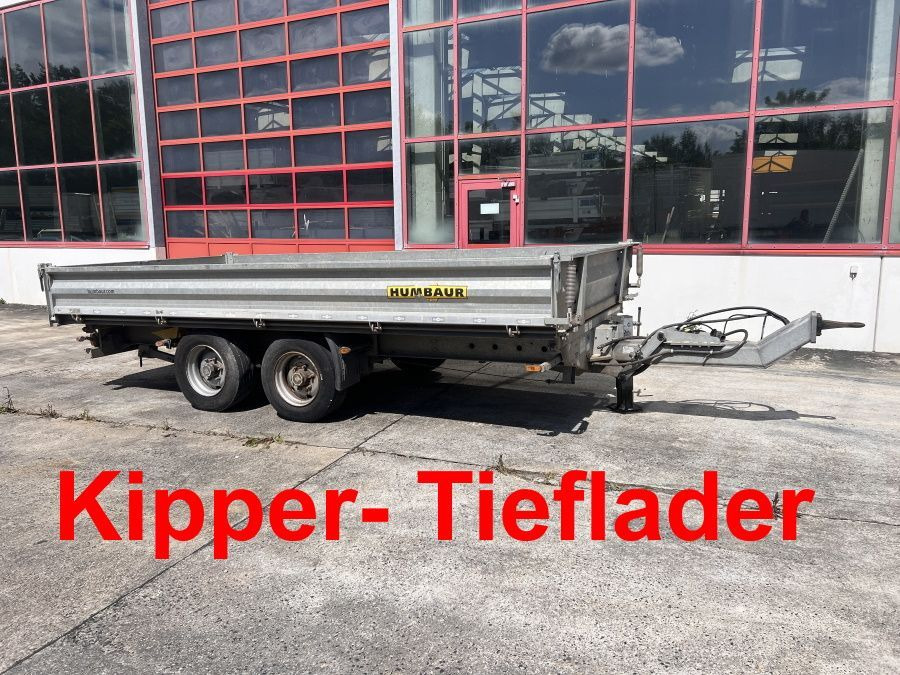 Humbaur Tandemkipper- Tieflader - Sklápěcí přívěs: obrázek 1 Humbaur Tandemkipper- Tieflader - Sklápěcí přívěs: obrázek 1