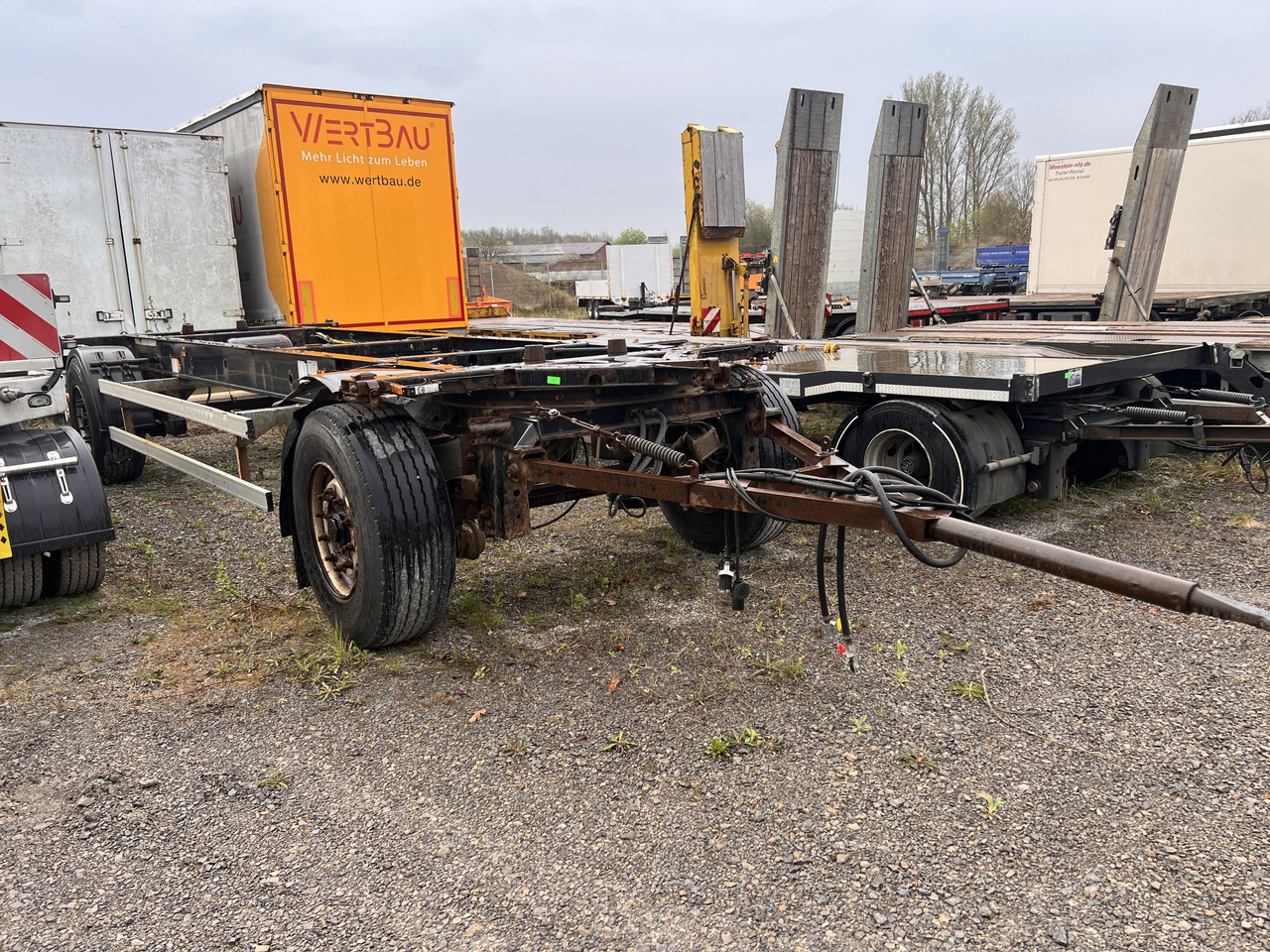 KRONE DB07CLNF 2 Achs Wechselanhänger BDF - Kontejnerovy přívěs/ Výměnná nástavba: obrázek 2 KRONE DB07CLNF 2 Achs Wechselanhänger BDF - Kontejnerovy přívěs/ Výměnná nástavba: obrázek 2