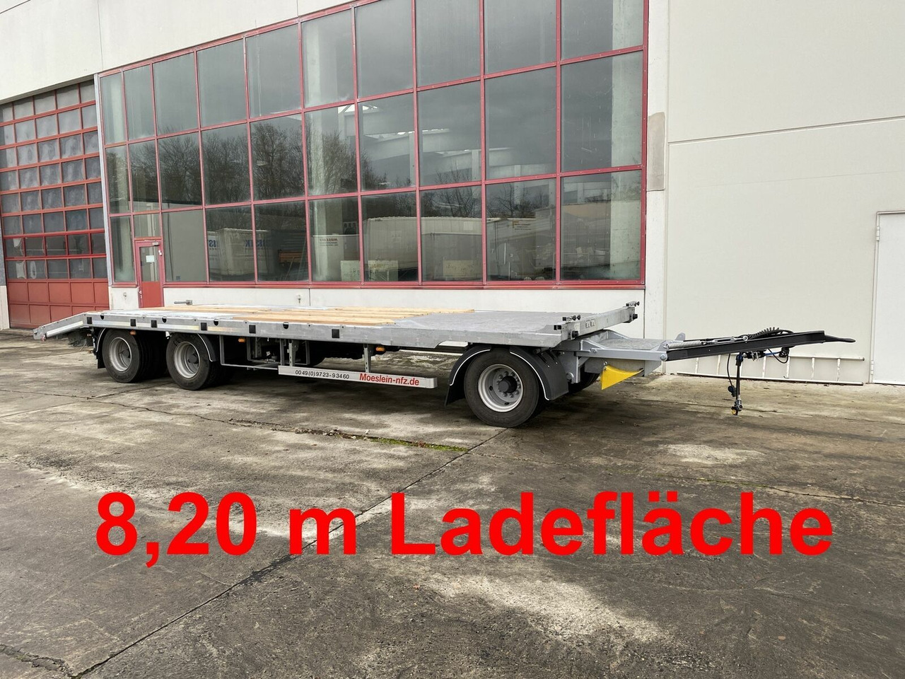 Möslein 3 Achs Tieflader gerader Ladefläche 8,10 m,Neuf - Podvalníkový přívěs: obrázek 1 Möslein 3 Achs Tieflader gerader Ladefläche 8,10 m,Neuf - Podvalníkový přívěs: obrázek 1