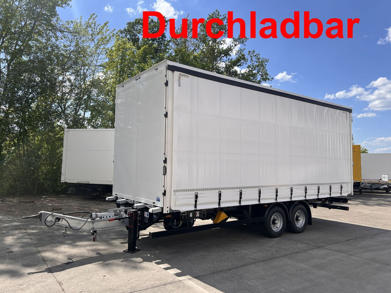 Möslein NEUER Tandem- Planenanhänger Durchladbar - Plachtový nákladní auto: obrázek 1 Möslein NEUER Tandem- Planenanhänger Durchladbar - Plachtový nákladní auto: obrázek 1