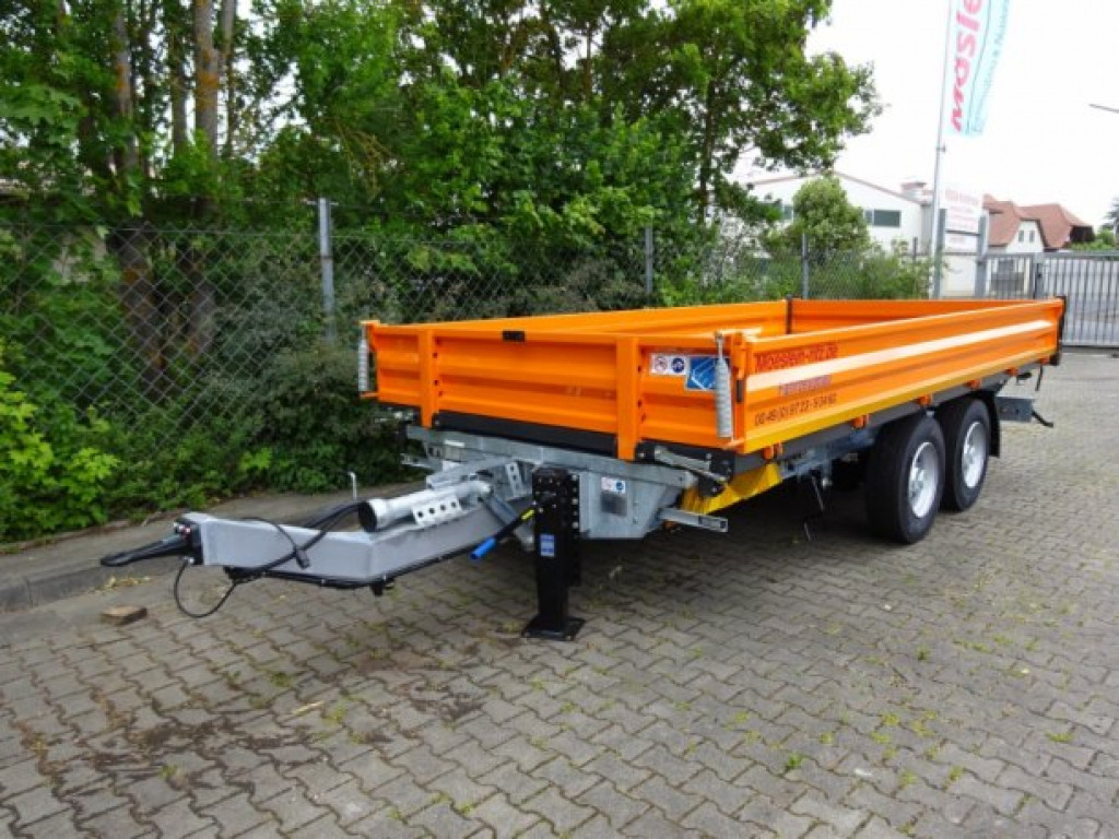 Nový Sklápěcí přívěs Möslein TTD11 Orange  neuer Tandem 3- Seitenkipper Tieflader-- Neufahrzeug --: obrázek 8