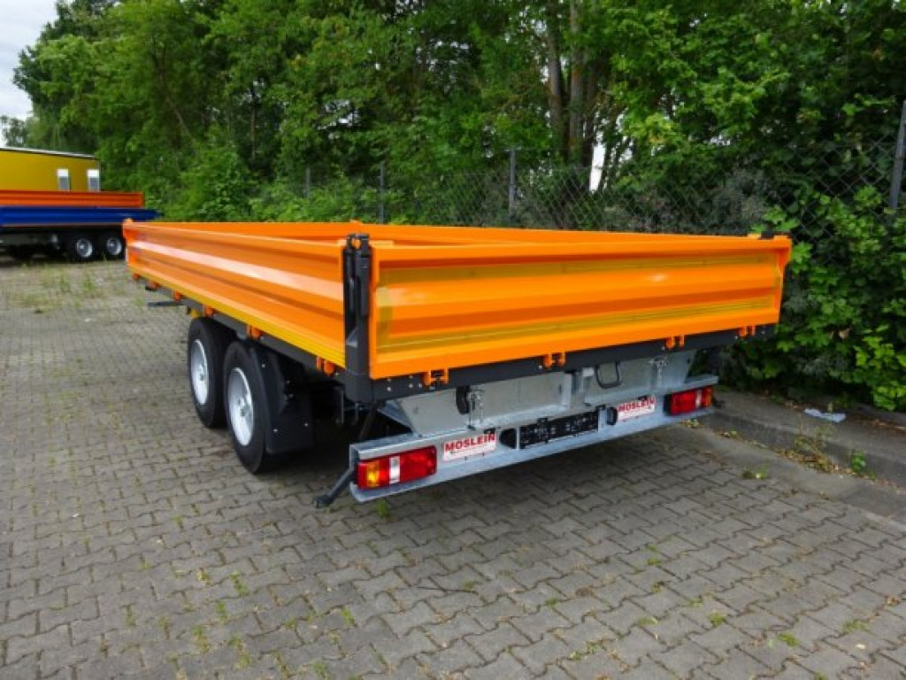 Nový Sklápěcí přívěs Möslein TTD11 Orange  neuer Tandem 3- Seitenkipper Tieflader-- Neufahrzeug --: obrázek 7