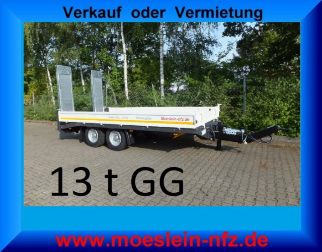 Möslein TTT 13- 5,2 Weiß Neuer Tandemtieflader 13 t GG - Podvalníkový přívěs: obrázek 4 Möslein TTT 13- 5,2 Weiß Neuer Tandemtieflader 13 t GG - Podvalníkový přívěs: obrázek 4