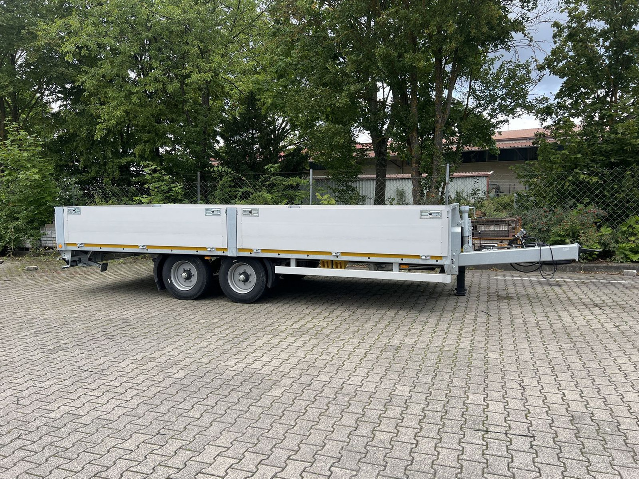 Möslein Tandem Pritsche- Tieflader mit Rungentaschen - Podvalníkový přívěs: obrázek 3 Möslein Tandem Pritsche- Tieflader mit Rungentaschen - Podvalníkový přívěs: obrázek 3