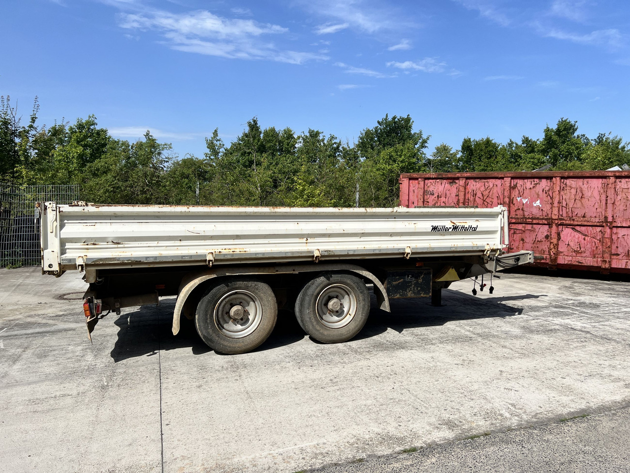 Müller Mitteltal TA-2 13,5 t Tandemkipper- Tieflader - Sklápěcí přívěs: obrázek 3 Müller Mitteltal TA-2 13,5 t Tandemkipper- Tieflader - Sklápěcí přívěs: obrázek 3
