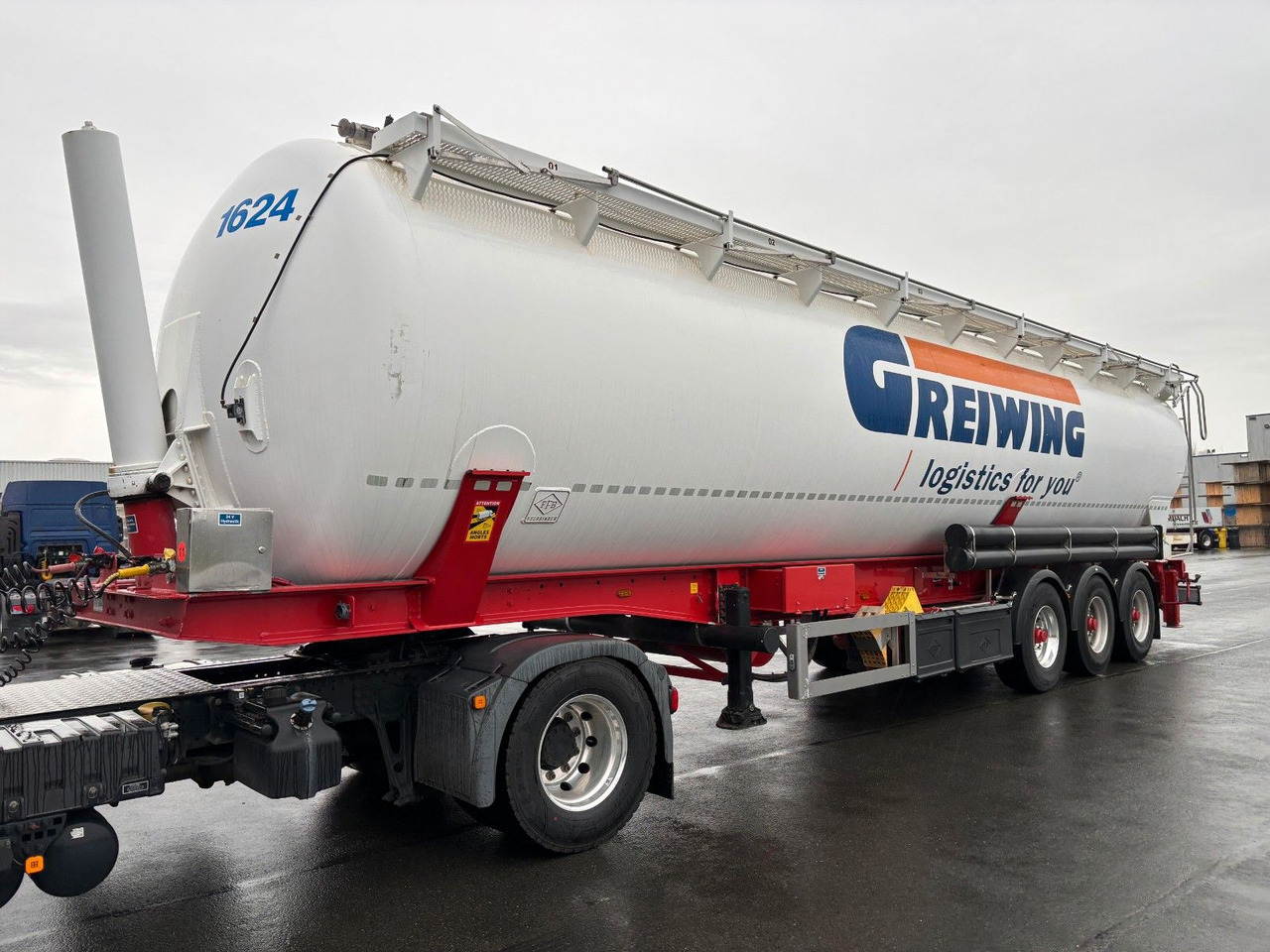 Feldbinder KIP 63.3 + E-Hydraulik - Silo cisterna: obrázek 1 Feldbinder KIP 63.3 + E-Hydraulik - Silo cisterna: obrázek 1