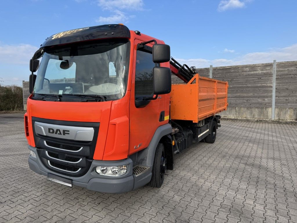 DAF FA LF 180 8t / Abrollkipper, Ladekran Containe - Hákový nosič kontejnerů, Auto s hydraulickou rukou: obrázek 2 DAF FA LF 180 8t / Abrollkipper, Ladekran Containe - Hákový nosič kontejnerů, Auto s hydraulickou rukou: obrázek 2