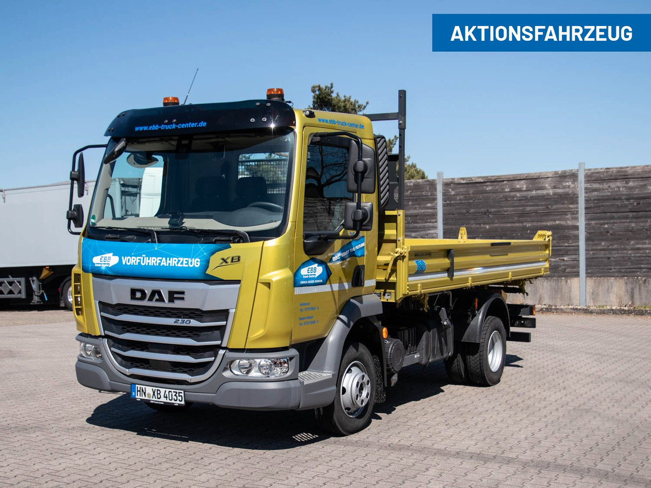 DAF XB 230 7,5t Meiller Kipper DAF XB 230 7,5t Meiller Kipper - Sklápěč: obrázek 1 DAF XB 230 7,5t Meiller Kipper DAF XB 230 7,5t Meiller Kipper - Sklápěč: obrázek 1