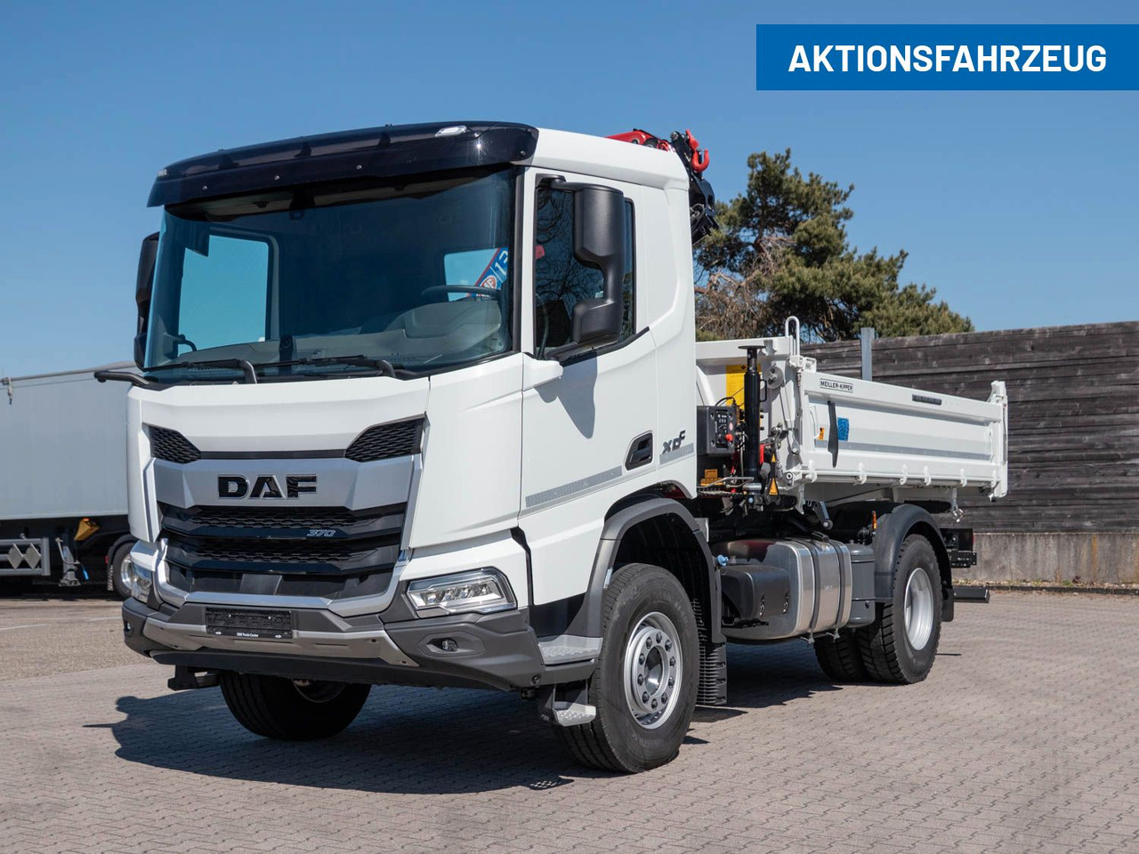 DAF XDC 370 FA Meiller Krankipper HMF DAF XDC 370 FA Meiller Krankipper HMF - Sklápěč: obrázek 1 DAF XDC 370 FA Meiller Krankipper HMF DAF XDC 370 FA Meiller Krankipper HMF - Sklápěč: obrázek 1