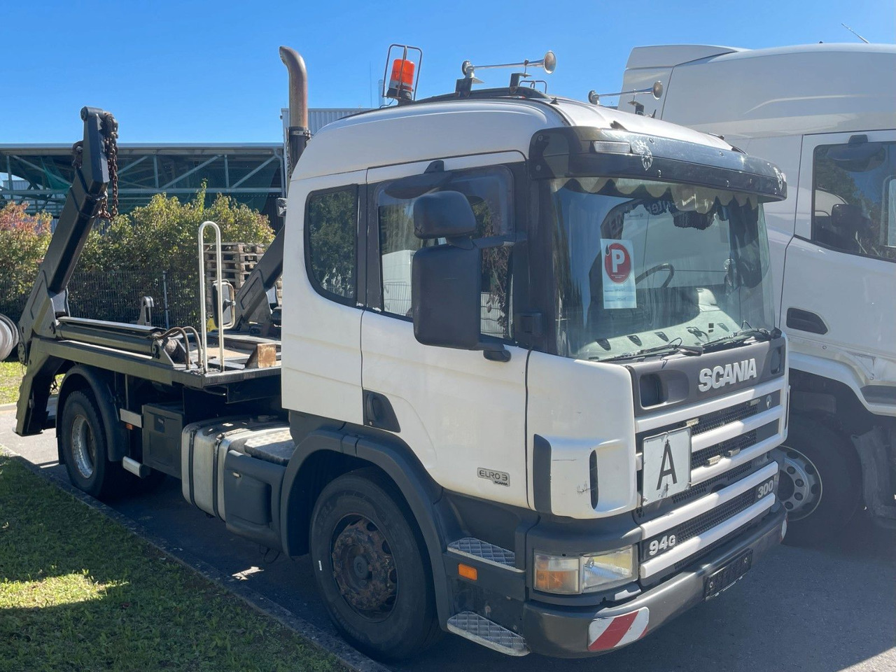 Scania B4X2 ATL, Absetzkipper - Sklápěč, Auto s hydraulickou rukou: obrázek 1 Scania B4X2 ATL, Absetzkipper - Sklápěč, Auto s hydraulickou rukou: obrázek 1