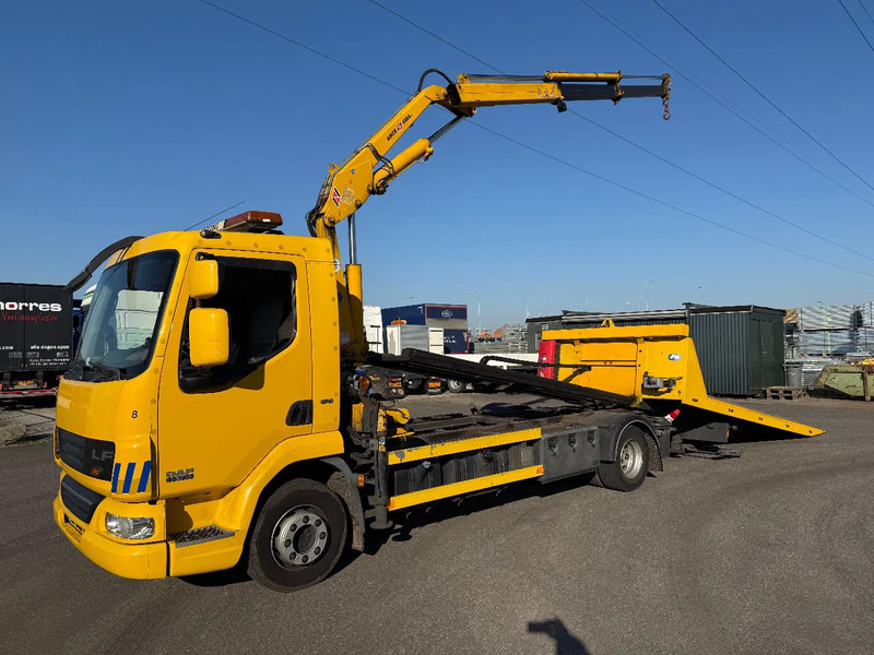 DAF LF 45 180 EEV 2013 plateau + bril + crane - Odtahovka: obrázek 1 DAF LF 45 180 EEV 2013 plateau + bril + crane - Odtahovka: obrázek 1