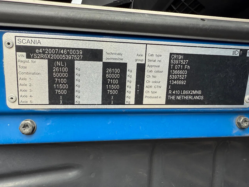 Plachtový nákladní auto Scania R410 2015 ! retarder ! comby 113 m3: obrázek 11