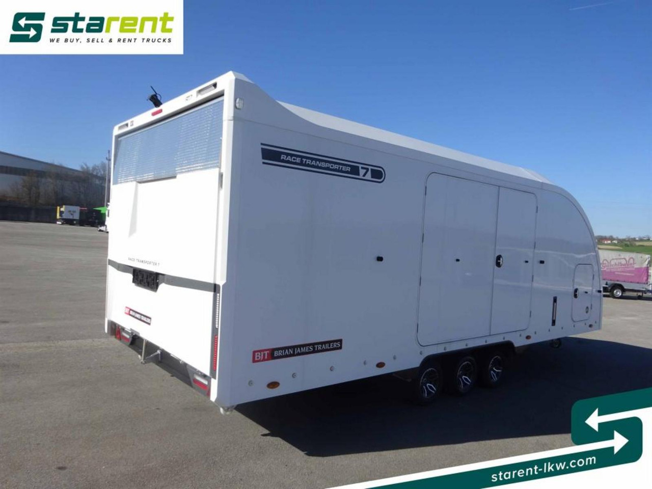 Brian James Trailers Race Transporter 7, Seilwinde, elektrische Klappe - Přívěs na přepravu automobilů: obrázek 5 Brian James Trailers Race Transporter 7, Seilwinde, elektrische Klappe - Přívěs na přepravu automobilů: obrázek 5