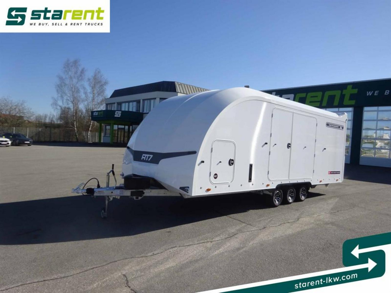Brian James Trailers Race Transporter 7, Seilwinde, elektrische Klappe - Přívěs na přepravu automobilů: obrázek 1 Brian James Trailers Race Transporter 7, Seilwinde, elektrische Klappe - Přívěs na přepravu automobilů: obrázek 1